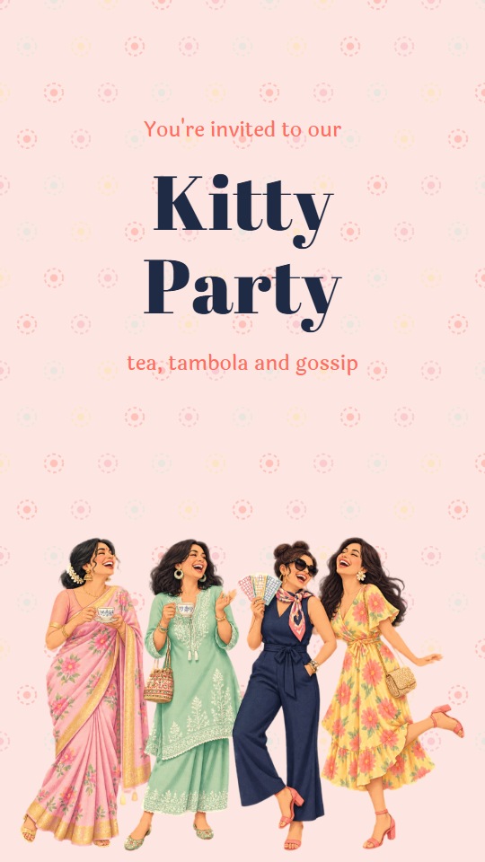Kitty High Tea invitation